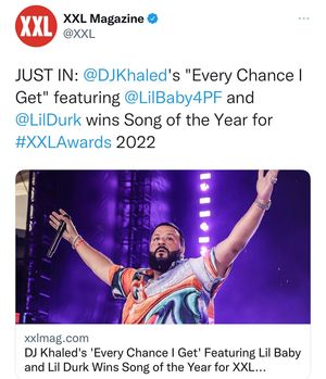Image post by @djkhaled on Instagram