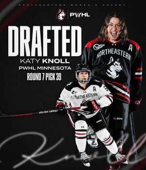 Image post by @GoNUwhockey on Twitter
