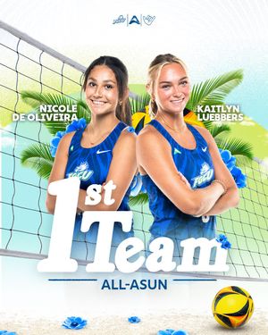 Image post by @FGCU_BeachVB on Twitter