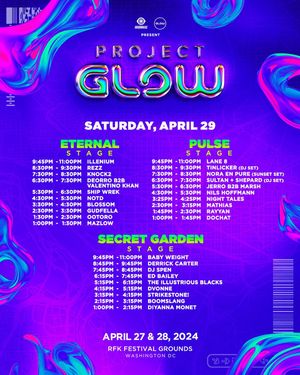 Image post by @projectglowfest on Instagram