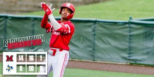 Image post by @MiamiOHBaseball on Twitter