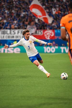 Image post by @equipedefrance on Twitter