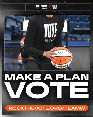 Image post by @WNBA on Twitter