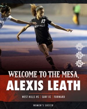 Image post by @sdsu_womens_soccer on Instagram