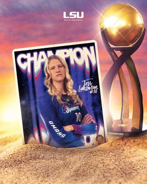 Image post by @LSUBeachVB on Twitter