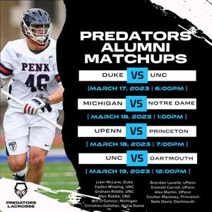Image post by @predatorslacrosse on Instagram