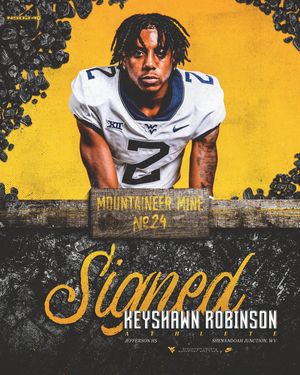 Image post by @wvufootball on Instagram