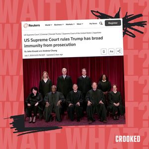 Image post by @crookedmedia on Instagram