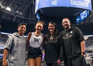 Image post by @uwgymnastics on Instagram