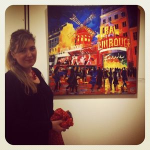 Image post by @monaedulescoart on Instagram