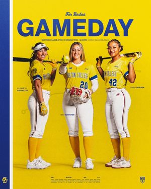 Image post by @BC_Softball on Twitter