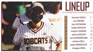 Image post by @txstatesoftball on Instagram