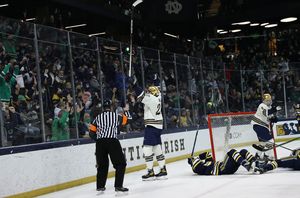 Image post by @nd_hockey on Instagram