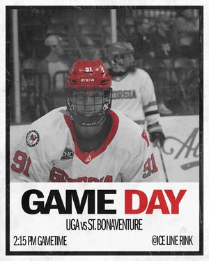 Image post by @UGAHockey on Twitter