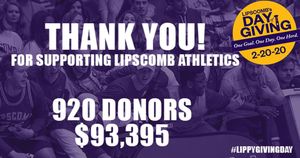 Image post by @lipscombwsoc on Instagram