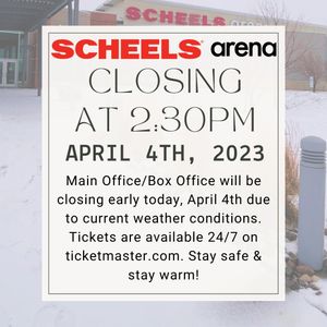 Image post by @scheelsarena on Instagram