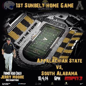 Image post by @appstate_fb on Instagram