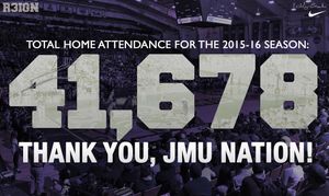 Image post by @jmuwbasketball on Instagram