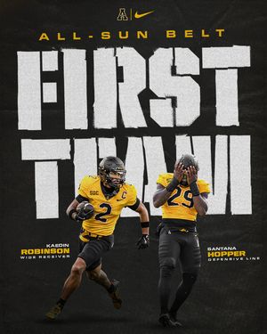 Image post by @appstate_fb on Instagram