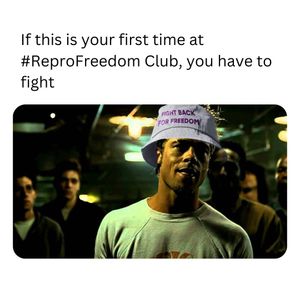 Image post by @reprofreedomforall on Instagram