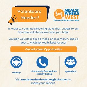Image post by @mealsonwheelswest on Instagram