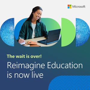 Image post by @MicrosoftEDU on Twitter