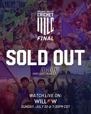 Image post by @mlcricketusa on Instagram