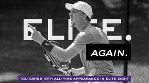 Image post by @tcuwomenstennis on Instagram