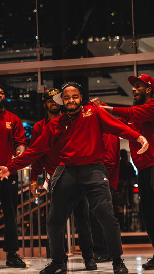 Image post by @CavsScreamTeam on Facebook