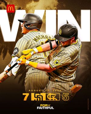 Image post by @padres on Instagram