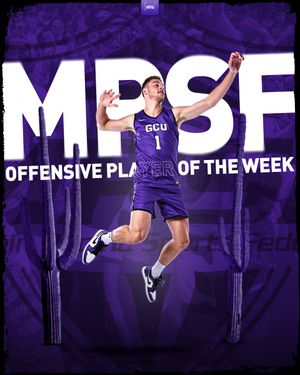Image post by @GCU_MVolleyball on Twitter