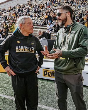 Image post by @hawkeyefootball on Instagram