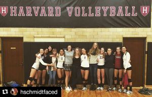 Image post by @harvardwvball on Instagram