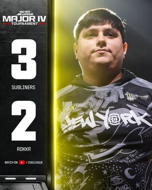 Image post by @CODLeague on Twitter