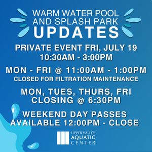 Image post by @uppervalleyaquaticcenter on Instagram