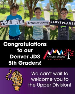 Image post by @denverjewishdayschool on Instagram