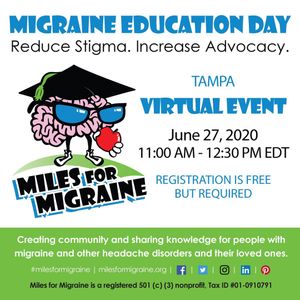 Image post by @milesformigraine on Instagram