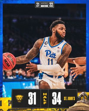 Image post by @pitt_mbb on Twitter