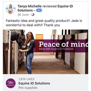 Image post by @equineidsolutions on Instagram