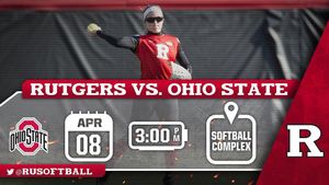 Image post by @ru_softball on Instagram