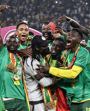 Image post by @FootballSenegal on Twitter