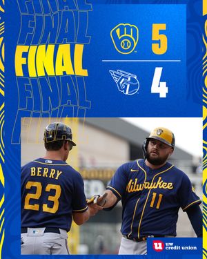 Image post by @Brewers on Twitter