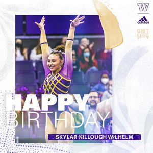 Image post by @uwgymnastics on Instagram