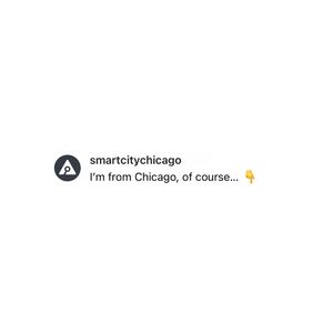 Image post by @smartcitychicago on Instagram