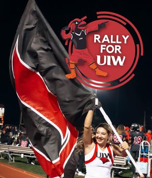 Image post by @uiwcheer on Instagram