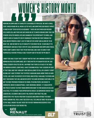 Image post by @Charlotte49ers on Twitter