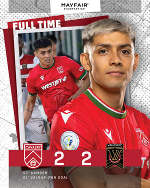Image post by @cplcavalryfc on Instagram