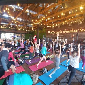 Image post by @yogapartylive on Instagram