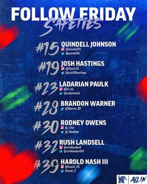 Image post by @memphisfootball on Instagram