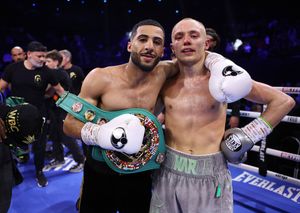 Image post by @MatchroomBoxing on Twitter